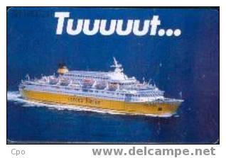 # GERMANY S73_92 Ferries 12 Gem 09.92 -bateau,boat- Tres Bon Etat - S-Series: Schalterserie Mit Fremdfirmenreklame