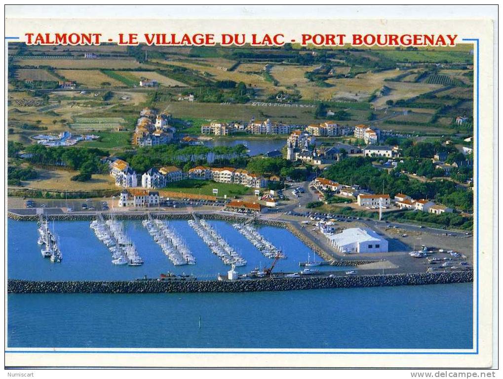 Cpm...Talmont...le Village Du Lac...port Bourgenay... - Talmont Saint Hilaire