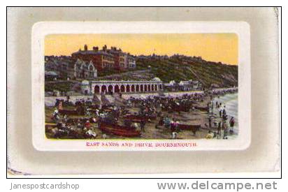 DORSET (was Hampshire) - East Sands & Drive  - BOURNEMOUTH - Bournemouth (depuis 1972)