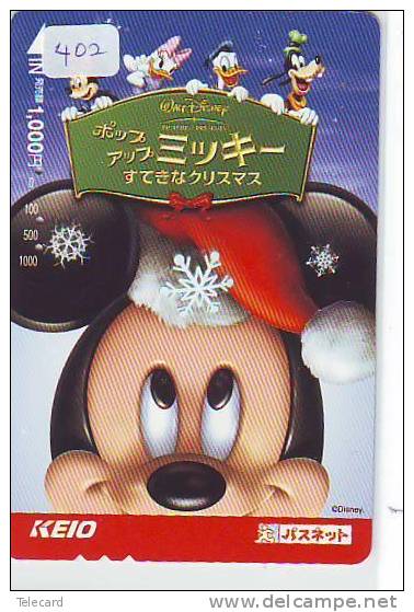 DISNEY Prepaidcard Japan (402)  *   Prepaid Karte Japan * Carte Prepayee Japon - Disney