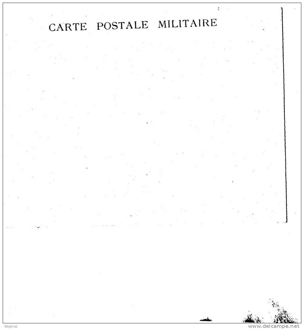 CORRESPONDANCE MILITAIRE VIERGE - Guerre 1914-18