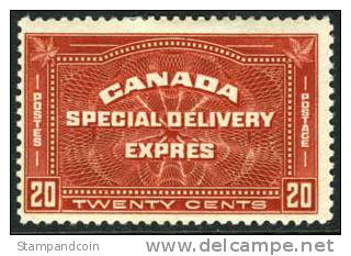 Canada E4 Mint Hinged 20c Special Delivery From 1930 - Exprès