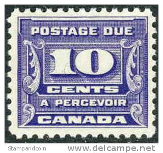 Canada J14 XF Mint Never Hinged 10c Postage Due From 1933 - Strafport