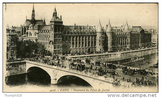 Carnet Complet De 24 Cartes  : PARIS, Le Palais De Justice  LA CONCIERGERIE - Trés Bon état - Lots, Séries, Collections