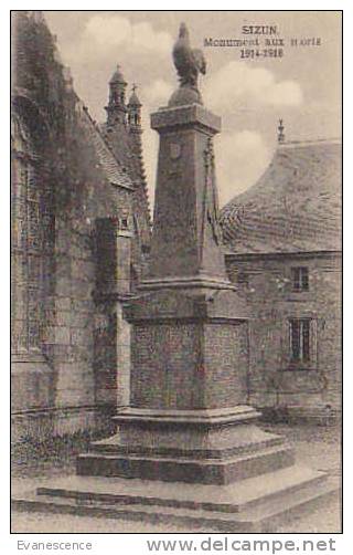 29 SIZUN / MONUMENTS AUX MORTS   //  REF12567 - Sizun