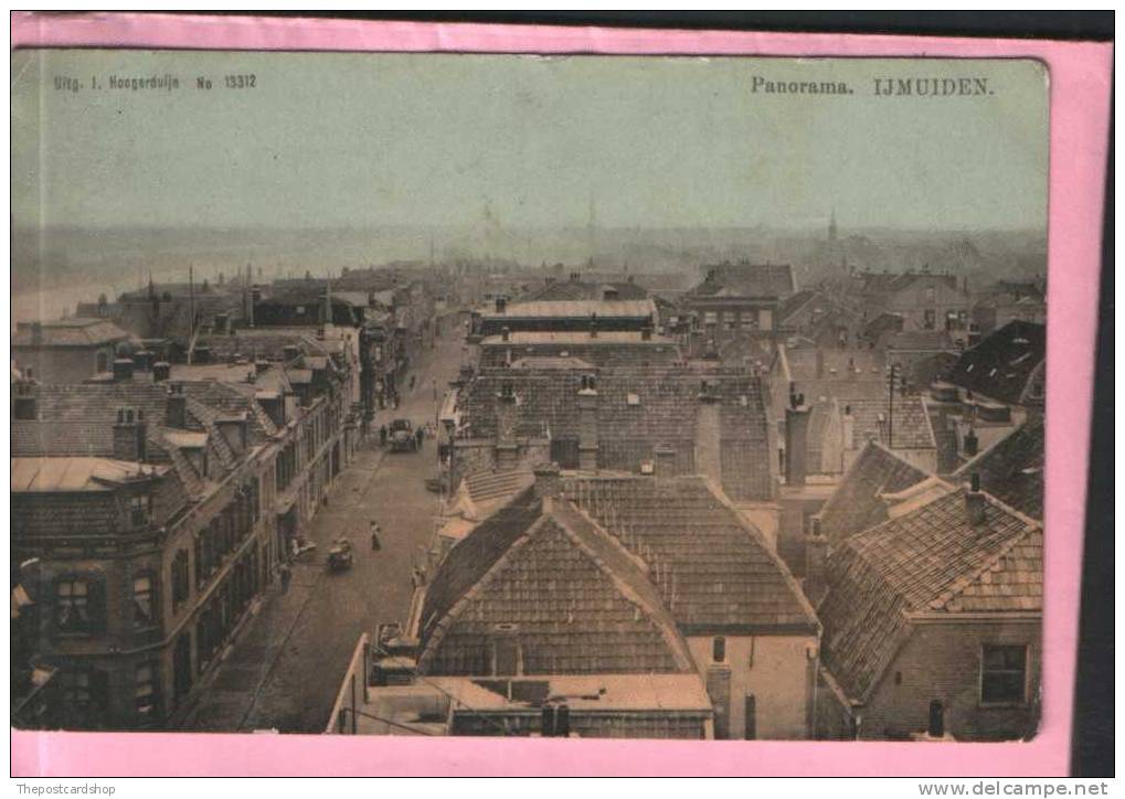 IJMUIDEN PANORAMA  Netherlands UNDIVIDED BACK HOLLAND UNUSED 1901 BRIEFKAART - IJmuiden