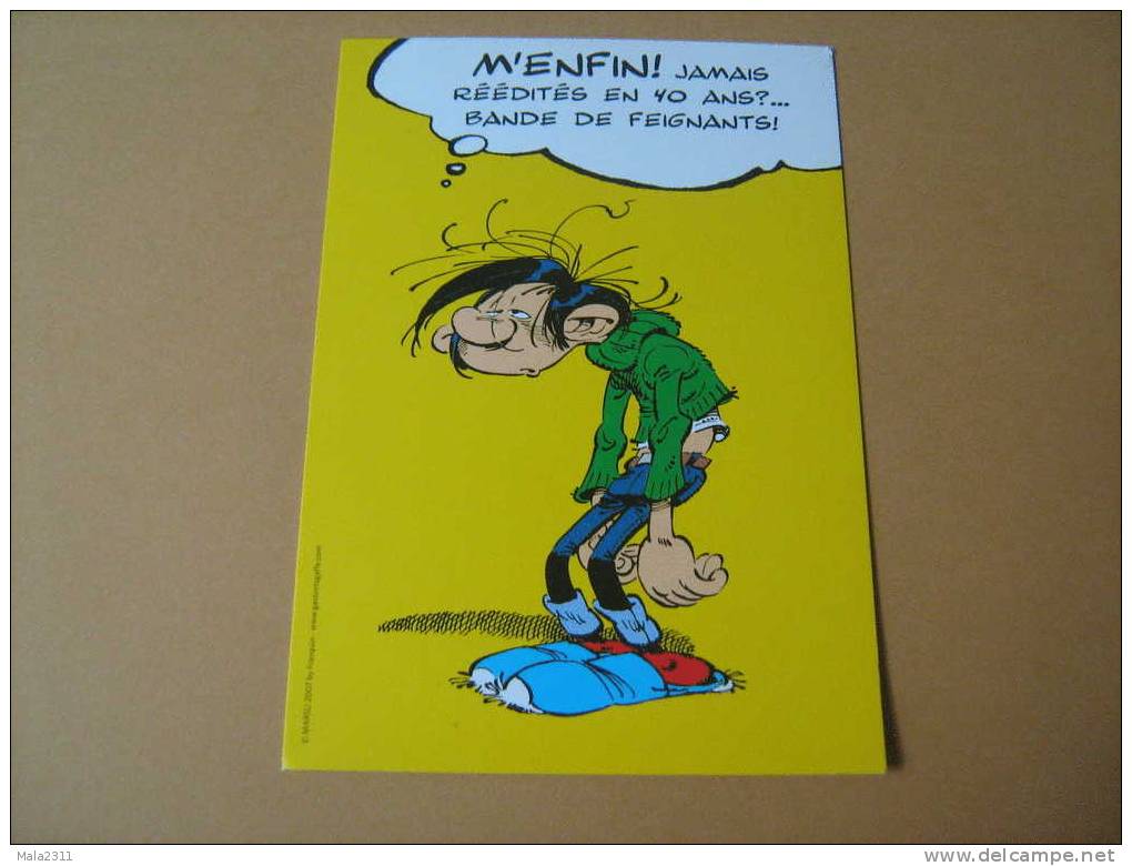 CP  PUB  GASTON / FRANQUIN - Postcards