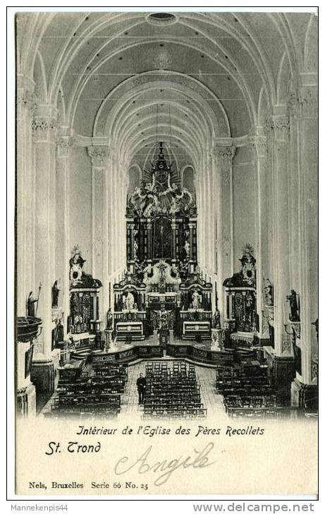 Sint-Truiden - Saint Trond - Intérieur De L'Eglise Des Pères Recollets - Nels Serie 66 N° 25 - Sint-Truiden