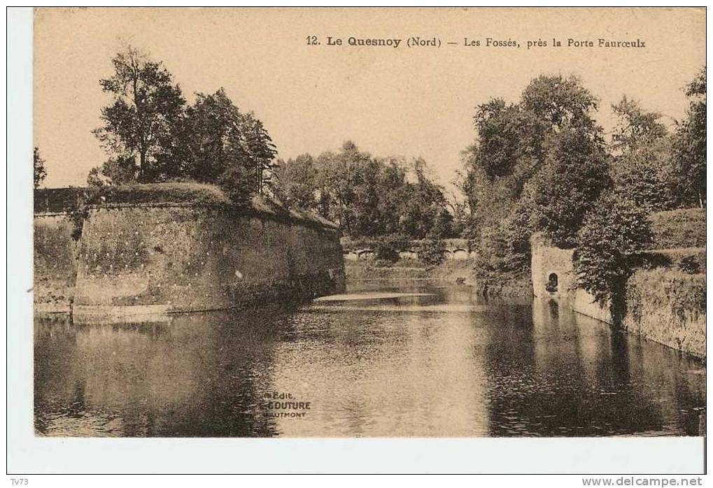 CpF1876 - LE QUESNOY - Les Fossés, Près De La Porte Fauroeulx - (59 - Nord) - Le Quesnoy
