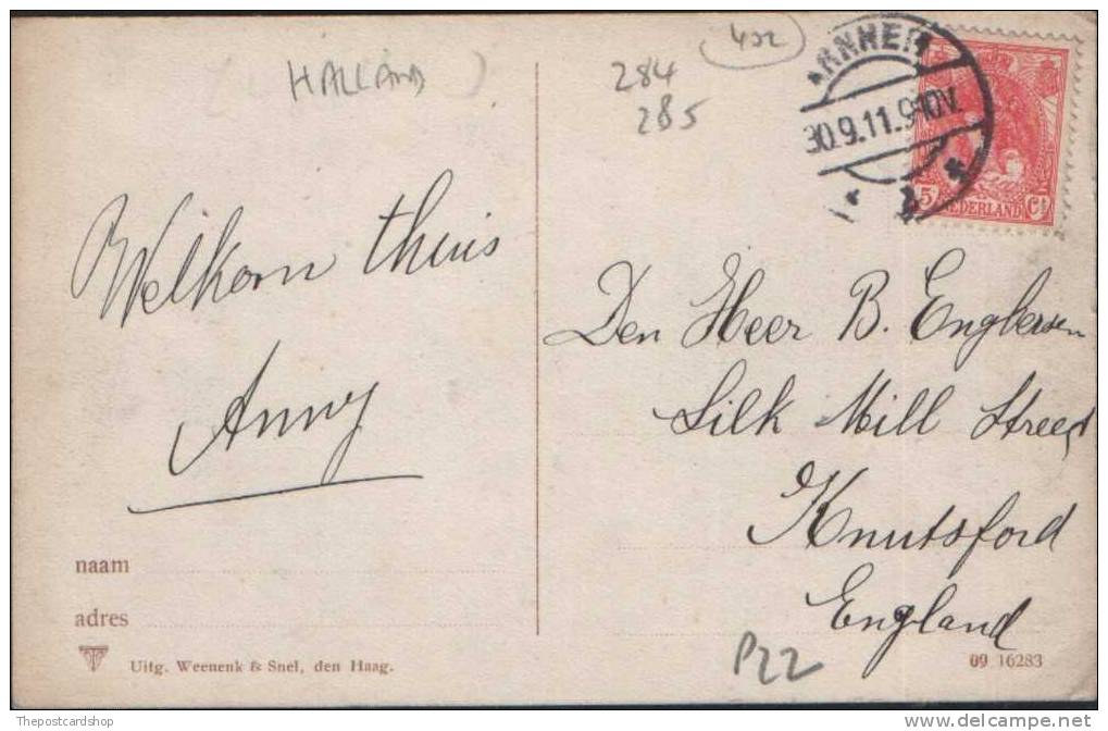 OOSTERBEEK BELVEDERE MARIENDAALGELDERLAND NETHERLANDS HOLLAND DIVIDED BACK USED BRIEFKAART PAYS-BAY - Oosterbeek