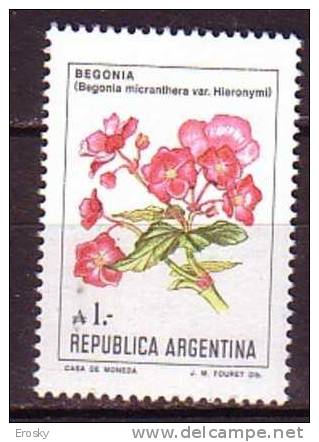 D0873 - ARGENTINA Yv N°1480 ** FLEURS FLOWERS - Unused Stamps