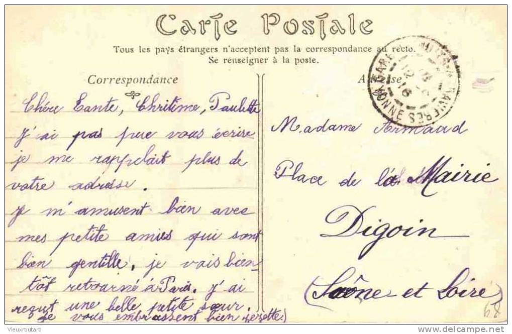 CPA. MONTREAL. PORTAIL DE L'EGLISE XIIEME. DATEE 1916. - Montreal
