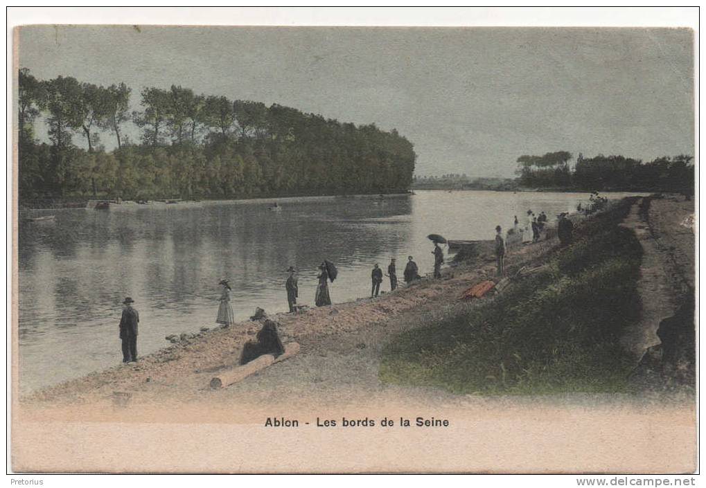 *** DEPT 94 / ABLON / ABLONS - LES BORDS DE LA SEINE - ANIMEE  *** - Ablon Sur Seine