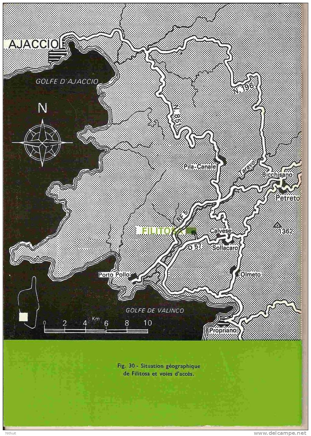 20 - CORSE - FILITOSA - Haut Lieu De La Corse Préhistorique Par R. Grosjean Promenades Archéologiques - Archeologia