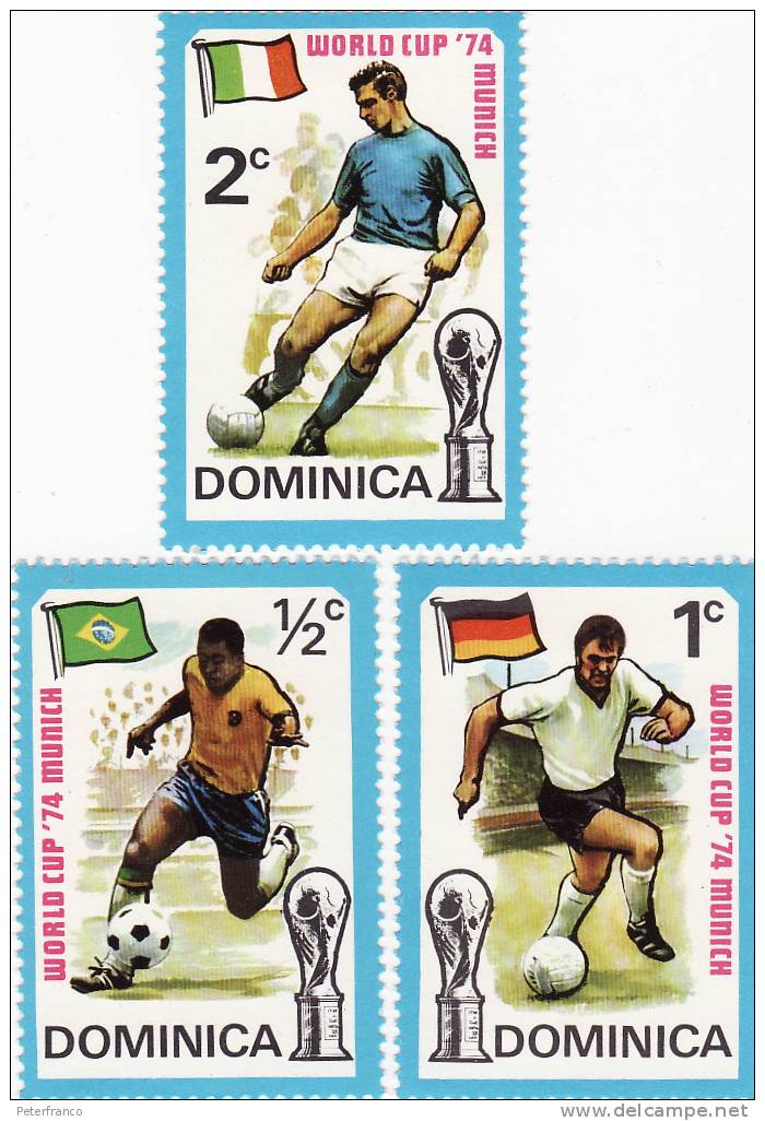 1974 Dominica - Fifa Word Cup A Monaco - 1974 – West Germany