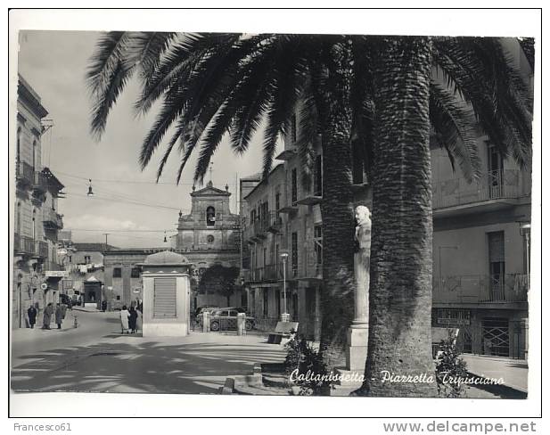 Sicilia CALTANISSETTA Piazzetta Tripisciano Ed Giannone 28416 Nuova Anni '50 - Caltanissetta