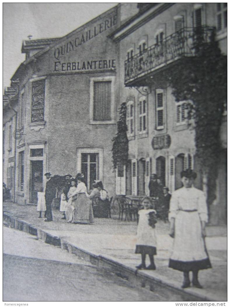 GRANGES - L´Hôtel-de-Ville Et La Grande-Rue - Animée - Correspondance Du 23 Mai 1916 - Granges Sur Vologne