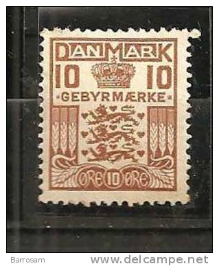 Denmark1926    Michel 16x * Late Fee - Unused Stamps