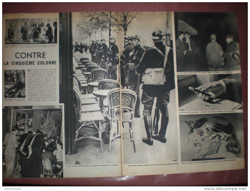 MATCH 30/05/ 1940 PETAIN BATAILLE CROIX ROUGE LOUVAIN WEYGAND CINQUIEME COLONNE - Informations Générales