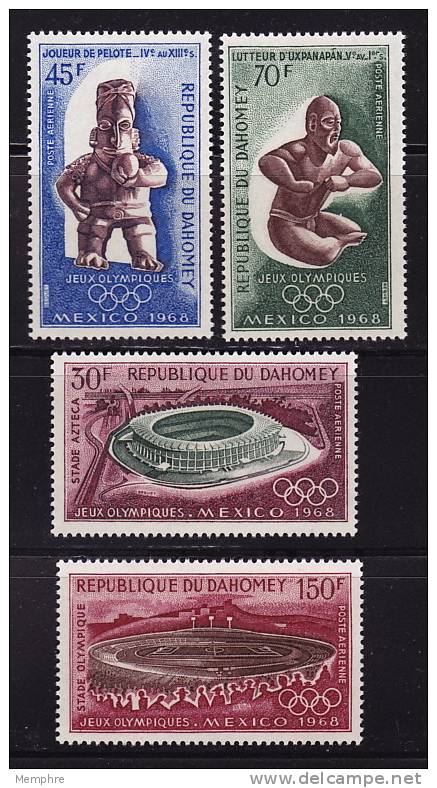 DAHOMEY  1968  Jeux Olympiques De Mexico    Yv PA 110 ** - Benin - Dahomey (1960-...)