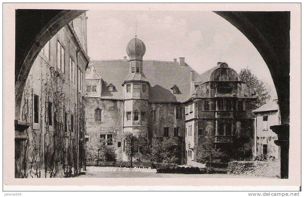 ALLEMAGNE -GLAUCHAU - CPA - Glauchau I. Sa. Schlob - Glauchau