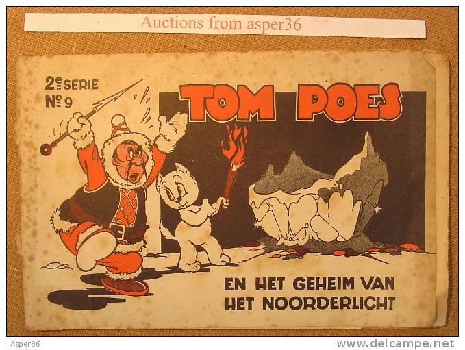 Tom Poes En Het Geheim Van Het Noorderlicht, 2e Serie No9, 1948 - Other & Unclassified