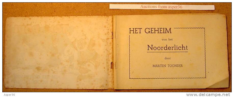 Tom Poes En Het Geheim Van Het Noorderlicht, 2e Serie No9, 1948 - Otros & Sin Clasificación