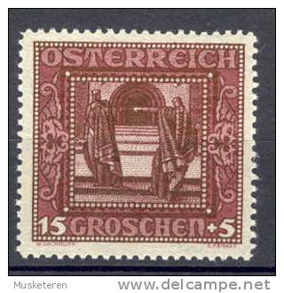 Austria 1926 Mi. 491 Type II  15 G + 5 (g) Nibelung Saga Sage MH - Ungebraucht