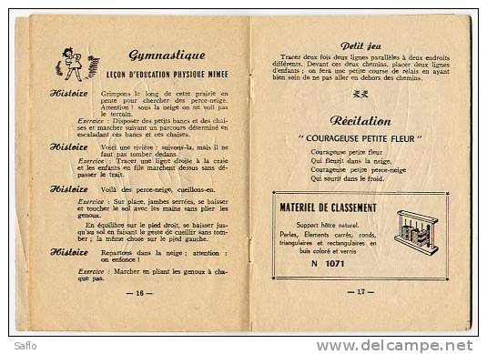 Centres D'intérêt Pour Les Petits. Idées Pour Préparer La Classe En 1953 Sur Le Thème Des Poireaux, Mardi Gras - 0-6 Años