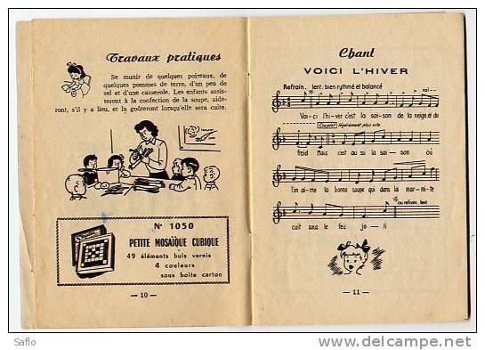 Centres D'intérêt Pour Les Petits. Idées Pour Préparer La Classe En 1953 Sur Le Thème Des Poireaux, Mardi Gras - 0-6 Jahre