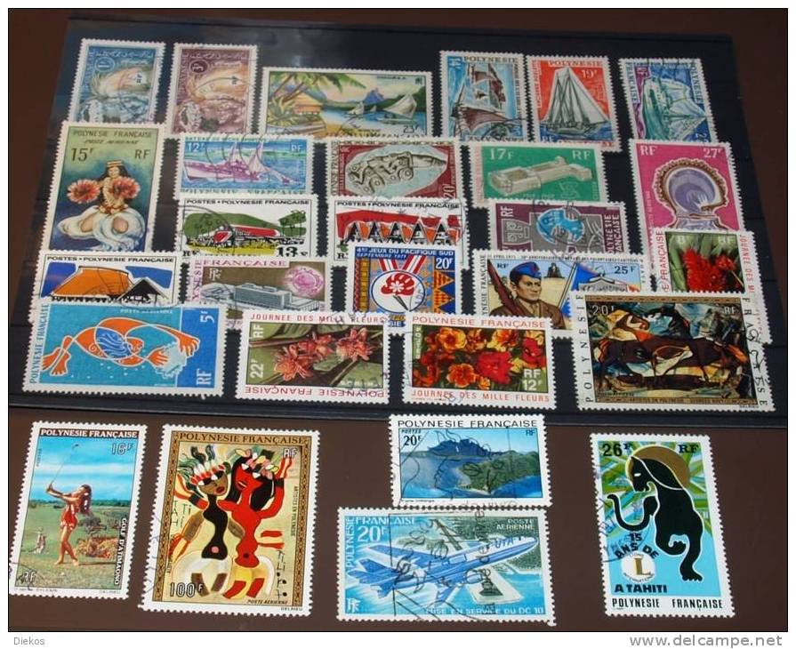 Polynesie Francaise Michel Nr: Lot O Used Gebraucht  #4887 - Used Stamps