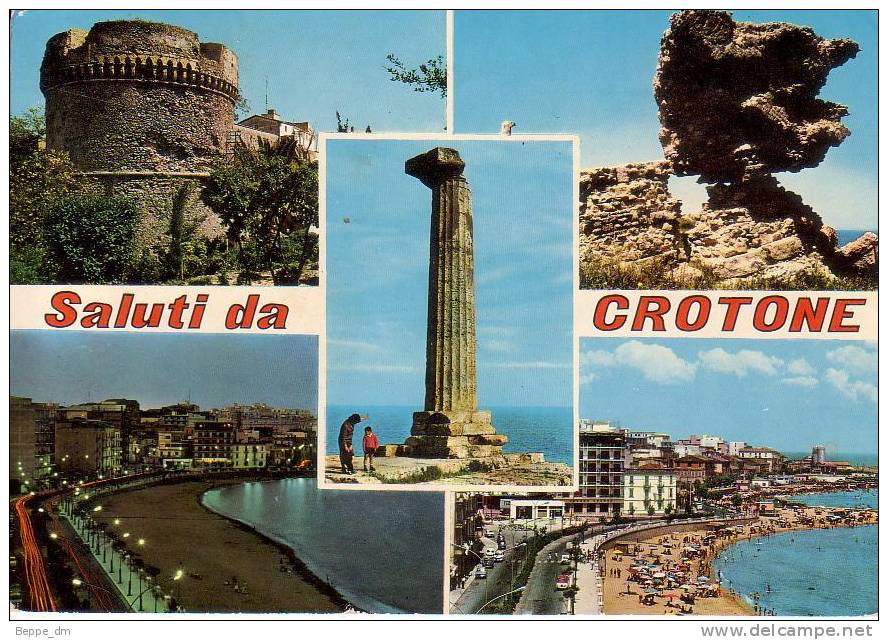 1976 - Crotone - Viaggiata - Crotone