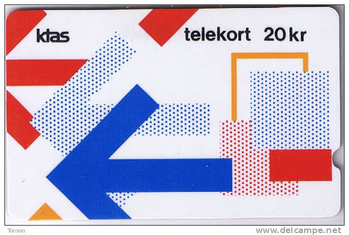 Denmark, KD 019, Puzzle Version 2, Position 4 Of 9, Only 2.500 Issued. - Dänemark