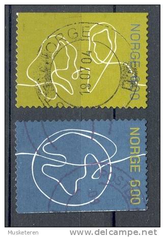 Norway 2004 Mi. 1488-89  6.00 Kr Von Mensch Zu Mensch - Used Stamps