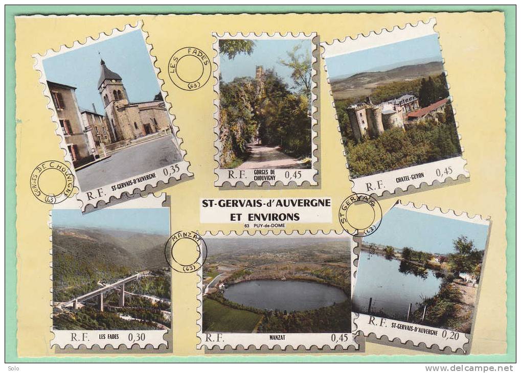 SAINT GERVAIS D´AUVERGNE Et Ses Environs - Saint Gervais D'Auvergne