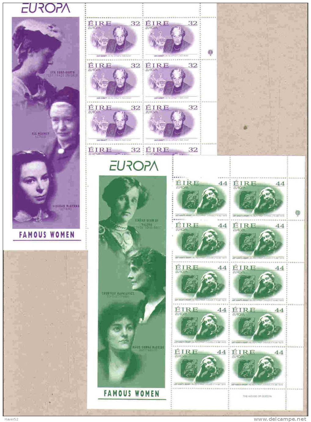 Europa 1996 - Blocks & Sheetlets