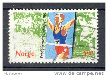 Norway 1989 Mi. 1014  5.00 Kr Weltmeisterschaft Im Geländelauf Stavanger Running World Championship - Oblitérés