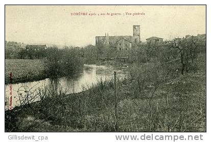 - DOMEVRE - Aprés 4 Ans De Guerre - Vue Générale - Domevre En Haye