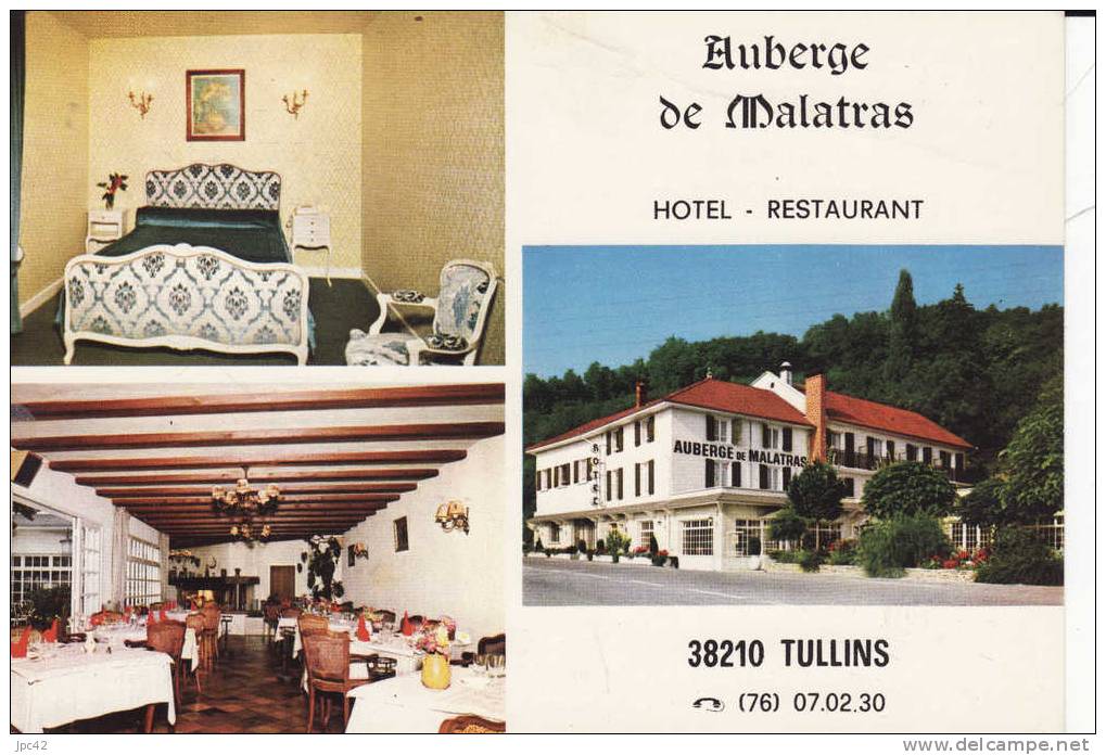 TULLINS : Auberge De Malatras - Tullins