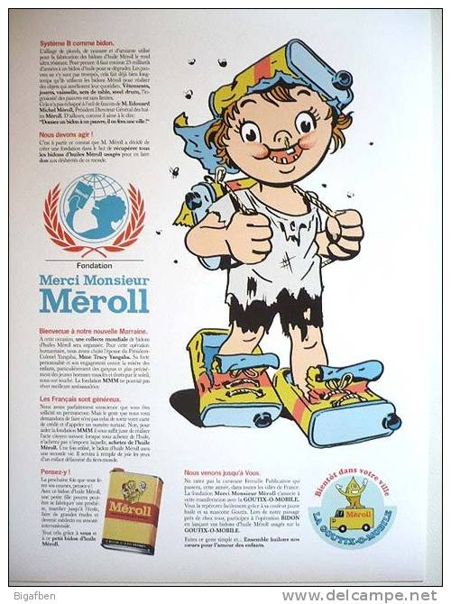 PUB FERRAILLE - REQUINS MARTEAUX : MERCI MONSIEUR MÉROLL / COMMENT JE SUIS DEVENU RICHE / Planche / NEUF ! - Oggetti Pubblicitari