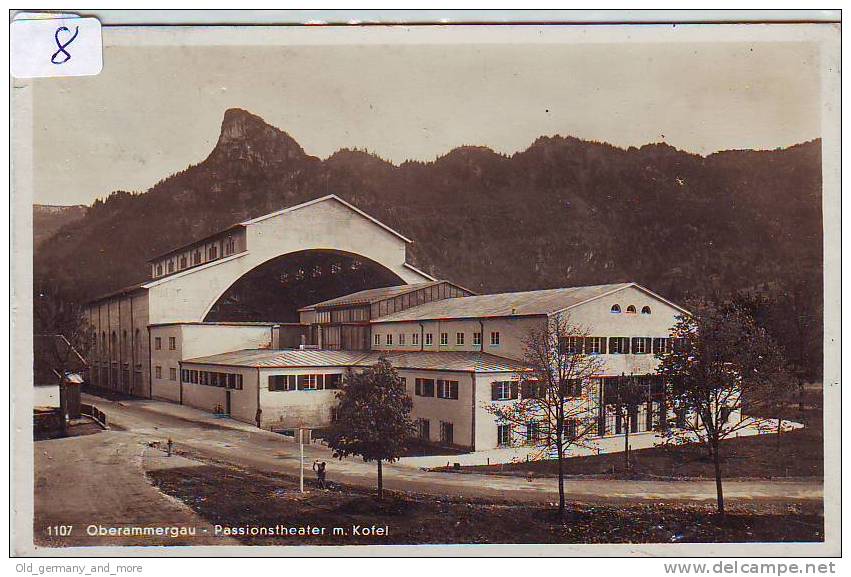 Oberammergau Passionstheater Mit Kofel 1935 - Oberammergau