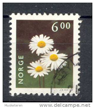 Norway 1997 Mi. 1234  6.00 Kr Einheimlische Pflanzen Native Plants Flower Margerite Chrysanthemum - Oblitérés