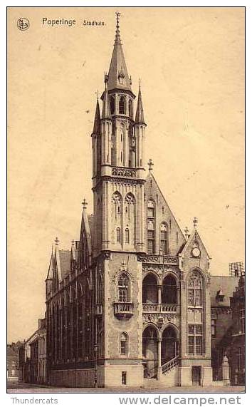 POPERINGE POPERINGHE STADHUIS HOTEL DE VILLE NELS SANSEN VANNESTE - Poperinge