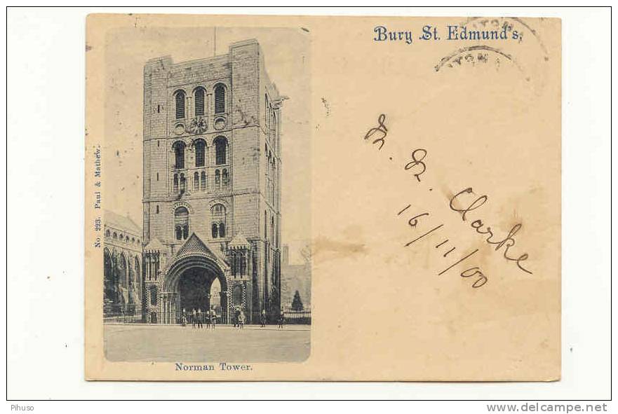 UK470  : BURY St. EDMUND'S : Norman Tower ( Size 7,5 X 14 Cm) - Other & Unclassified