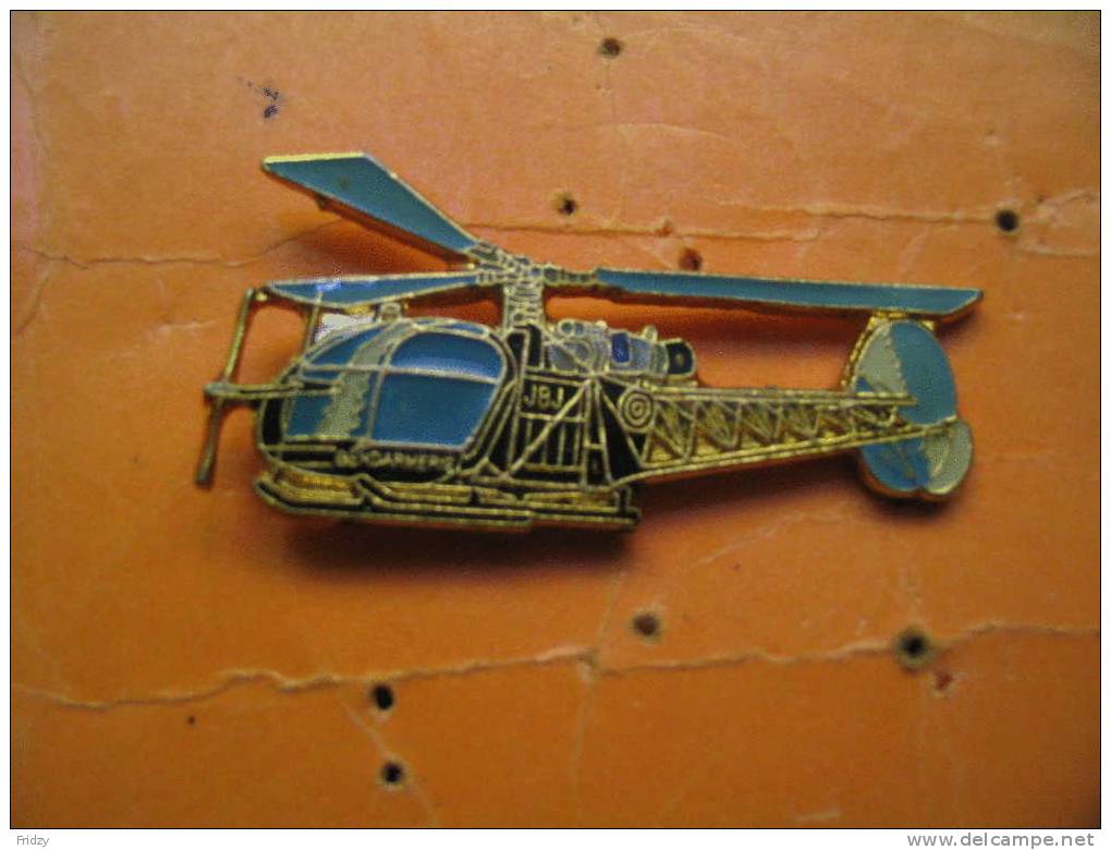 Pin's Helicoptere De La Gendarmerie Nationale - Administración