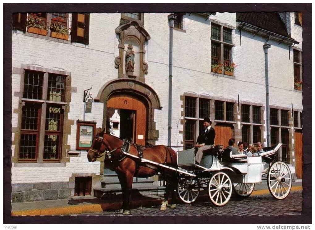 Calèche Devant Le Musée D'Art  Populaire De Gent - Non Circulé - Not Circulated - Nicht Gelaufen. - Taxis & Fiacres