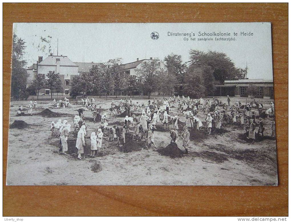 Diesterweg´s Schoolkolonie Te Heide - Op Het Zandplein ( Achterzijde ) / Anno 193? ( Zie Foto Details ) !! - Kalmthout