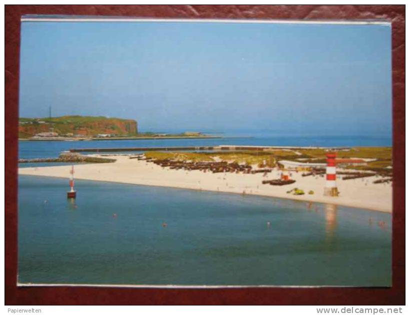 Helgoland - Badedüne, Leuchtturm - Helgoland