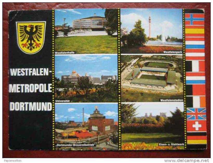 Dortmund - Mehrbildkarte Westfalen-Metropole - Dortmund