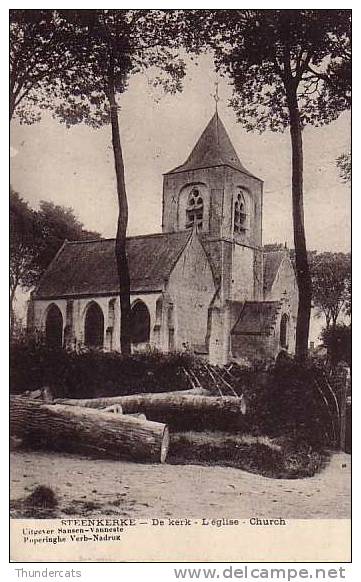 STEENKERKE DE KERK L'EGLISE UITGEVER SANSEN VANNESTE POPERINGHE - Veurne